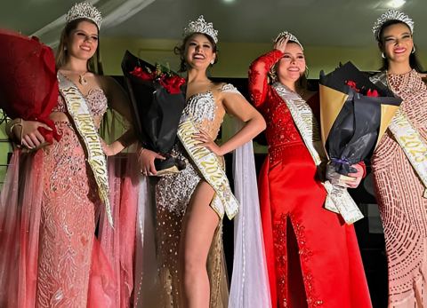 Ganadoras Miss Urqupiña 2023 (Foto: Captura)