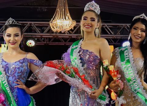 Ganadoras Miss Intercolegial Pando 2023 (Foto: J.P.)