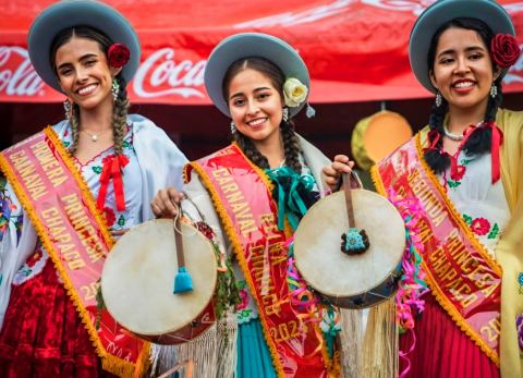 Soberanas del Carnaval Chapaco Rural 2024 (Foto: DMTCT) 