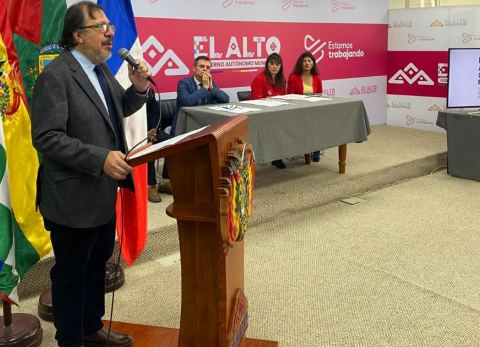 Presentación FIL de El Alto (Foto: CDLLP)