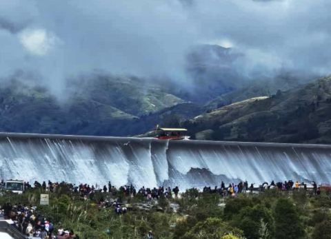 Represa artificial de Corani, Colomi (Foto: Aslenid OB)