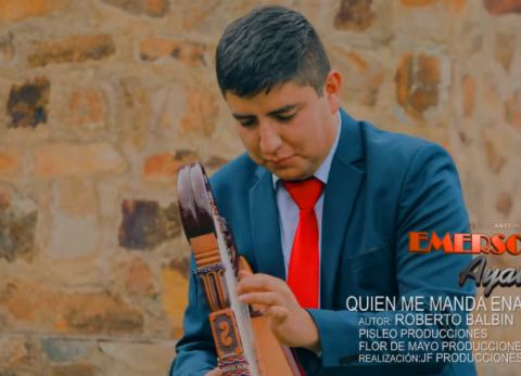 Músico Emerson Ayala (Captura de video)