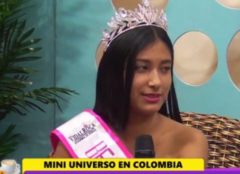 Renata Monrroy, Mini Bolivia Universo (Foto: Captura)