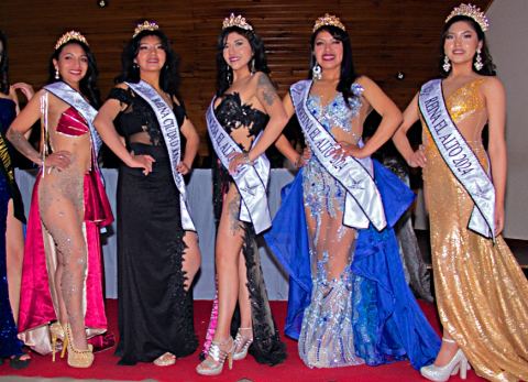 Ganadoras Reina El Alto 2024 (Foto: Armando Vidal)