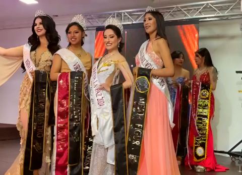 Ganadoras certamen Reina La Paz 2024 (Foto: Mediabol) 
