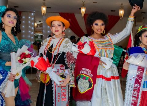 Soberanas de la Festividad de Ch'utillos (Foto: FolkloMedia) 