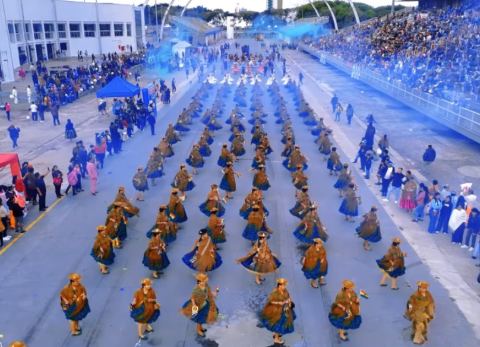 XVI Festival Fé y Cultura de Bolivia en Brasil (Foto: Captura)