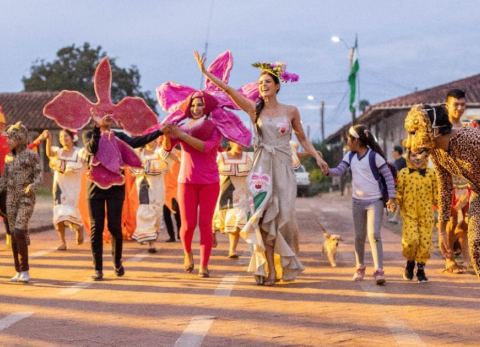 Escenificación del Festival de la Orquídea 2023 (Foto: Cepad) 