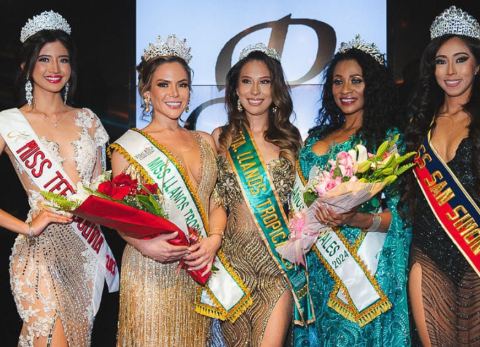 Miss Llanos Tropicales 2024 e invitadas (Foto: Vidal Roca) 