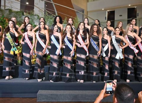 Candidatas a Reina Hispanoaméricana 2025 (Foto: R.H.)