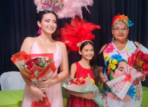 Reinas del Carnaval Pandino 2025 (Foto: BTV) 