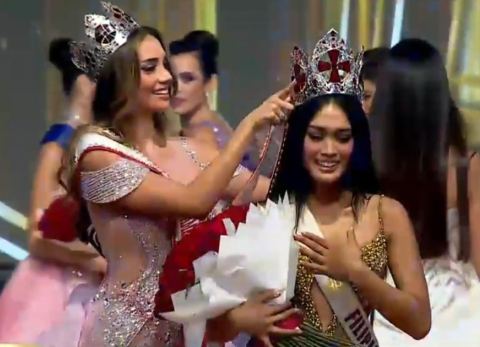 Dia Maté coronada Miss Hispanoamericana 2025 (Foto: Captura)