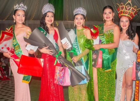 Ganadoras del certamen Miss Rurrenabaque (Foto: NalYim TV)