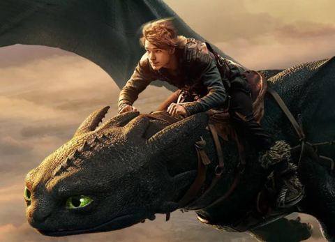 Hipo y Chimuelo del "Cómo entrenar tu dragón (Foto: Cortesía)