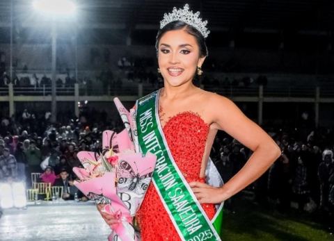 Yhoselin Salvatierra, Miss Saavedra 2025 (Foto: Gentileza)