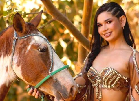 María Belén Cuéllar, Reina Ganadera de Magdalena (Foto: Gentileza)