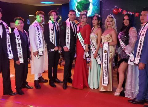 Bandas a la Miss y Míster Planet Universe Bolivia (Foto: Mediabol) 