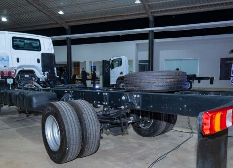 Astara presentó el nuevo Accelo 1116 (Foto: Gentileza) 