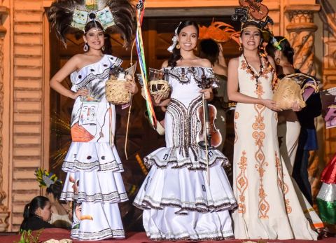 Trajes típicos de la Chiquitania (Foto: Miss Chiquitania) 