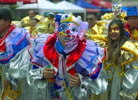 Pepinos de la Comparsa T&G (Foto: Mediabol) 