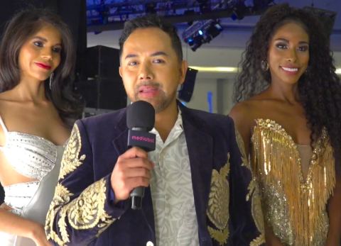 Diana Vaca, Vidal Roca y Marlen Rey (Foto: Mediabol) 