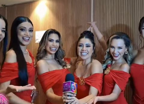 Candidatas Miss Santa Cruz 2026 (Foto: Captura) 