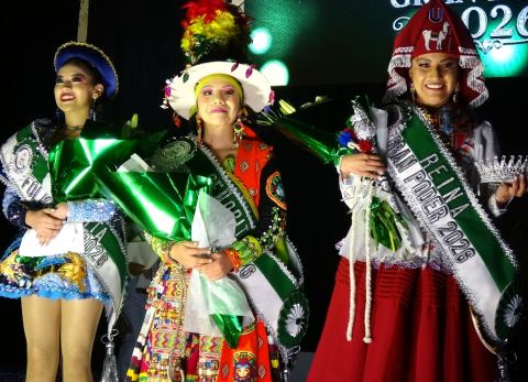 Soberanas electas para Gran Poder 2026 (Foto: Mediabol) 