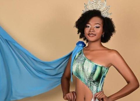 Scarlet Amukamara, candidata Miss Santa Cruz (Foto: S.A.) 