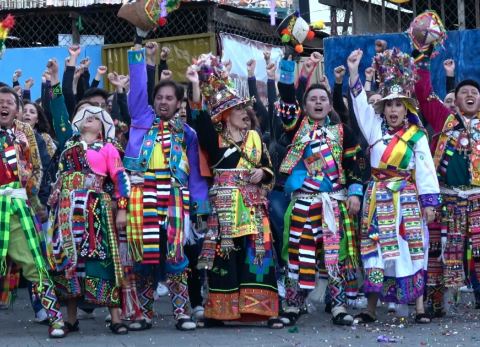 Elección de guías Tinkus Wistus Bolivia (Foto: Mediabol) 