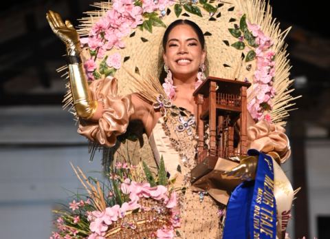 Mejor Traje Típico, Eri Miyasato (Foto: David Condori) 