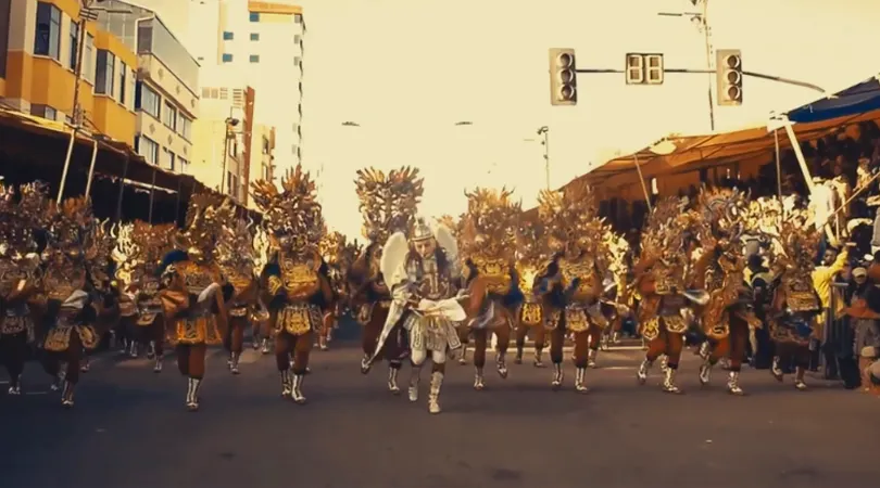 Danza de la diablada en el Carnaval de Oruro 