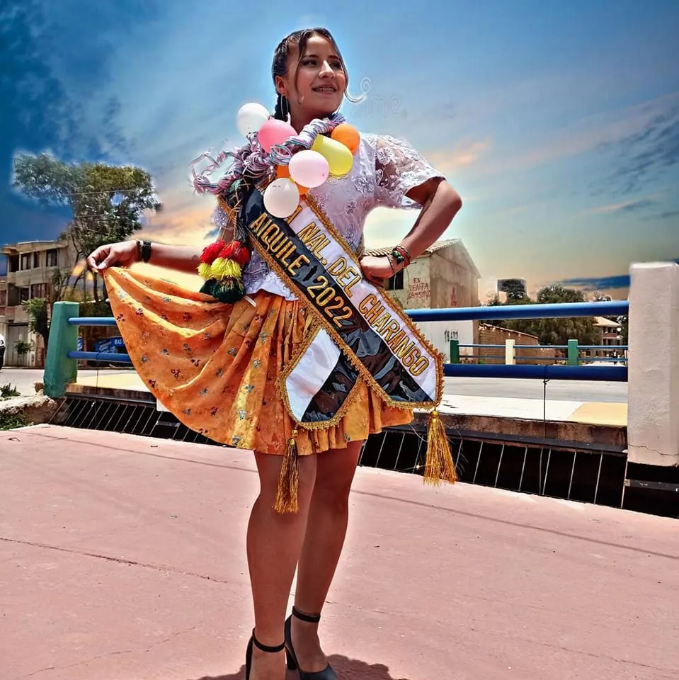 Ñusta del Festival Internacional del Charango de Aiquile 2022, Alexandra Tapia