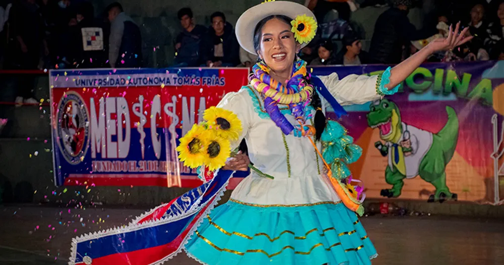 Jennifer Costas, Reina del Corso Departamental Ciudad de Plata 2023 (Foto: GADP)