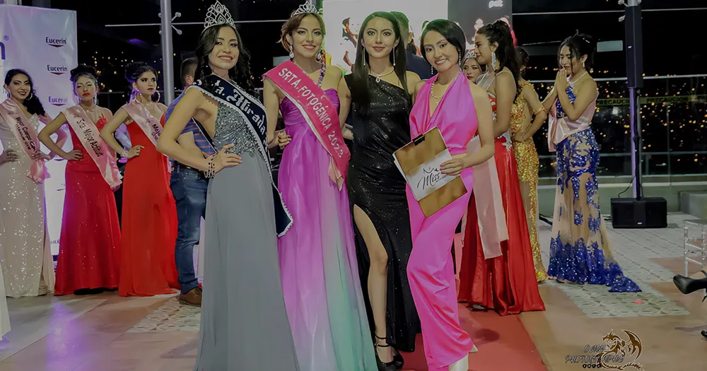 Coronación de la Miss y Señorita Fotogénica 2023, La Paz (Foto: Omy Quispe)
