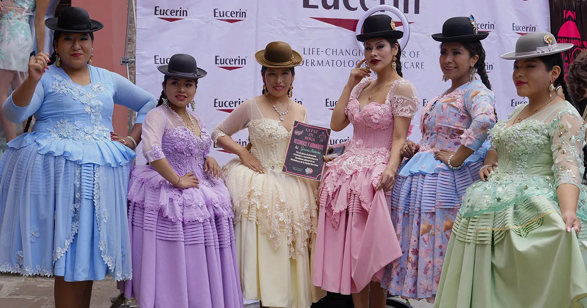 Modelos en pasarela La Paz en Boga (Foto: Mediabol) 