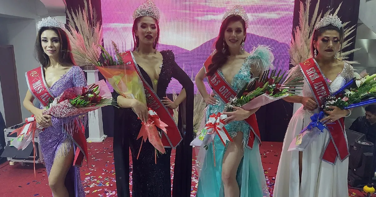 Ganadoras del certamen Miss Oruro 2023 (Foto: Miss Oruro)