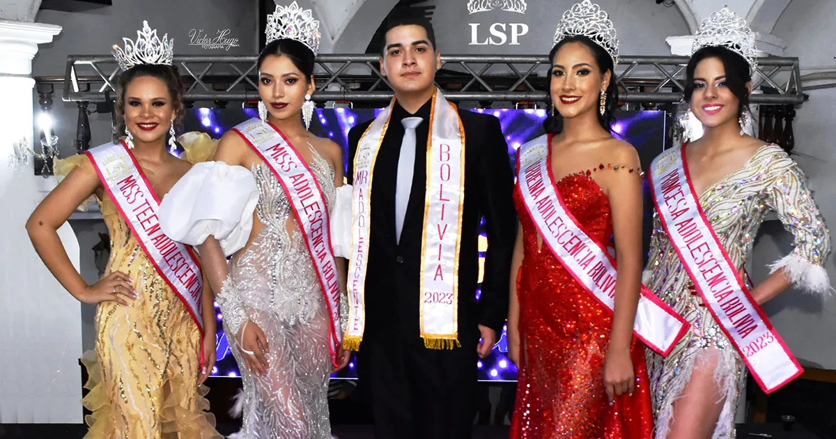 Ganadoras Miss Adolescencia 2023 (Foto: Victor Hugo Ribera)