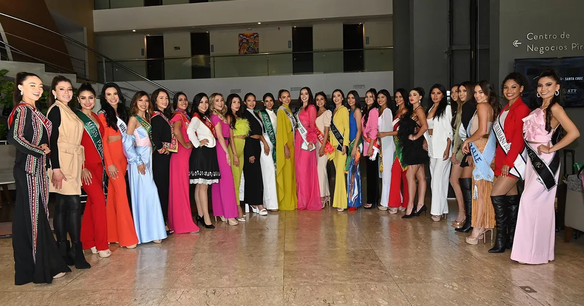 Candidatas Miss Bolivia 2023 (Foto: PG)