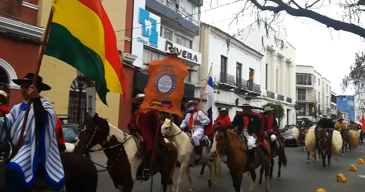 Cabalgata al santuario de Chaguaya (Foto: Archivo)