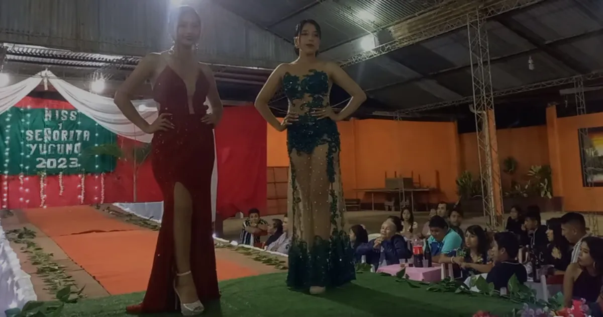 Elección Miss Yucumo 2023 (Foto: Captura)