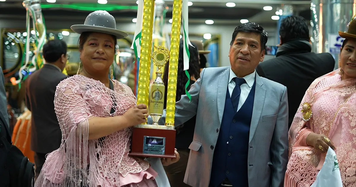 Morenada Amaba, ganadores del Gran Poder 2023 (Foto:Mediabol)
