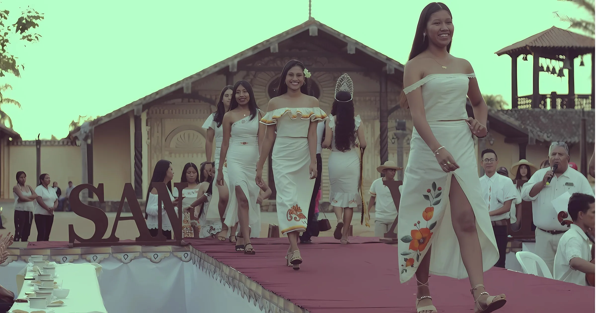 Desfile de la moda xaviereña chiquitana (Foto: GAMSX)
