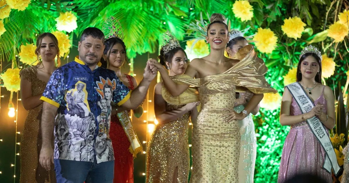 Aitana Tufiño, Reina del Carnaval Cruceño 2024 (Foto: Ociosos)