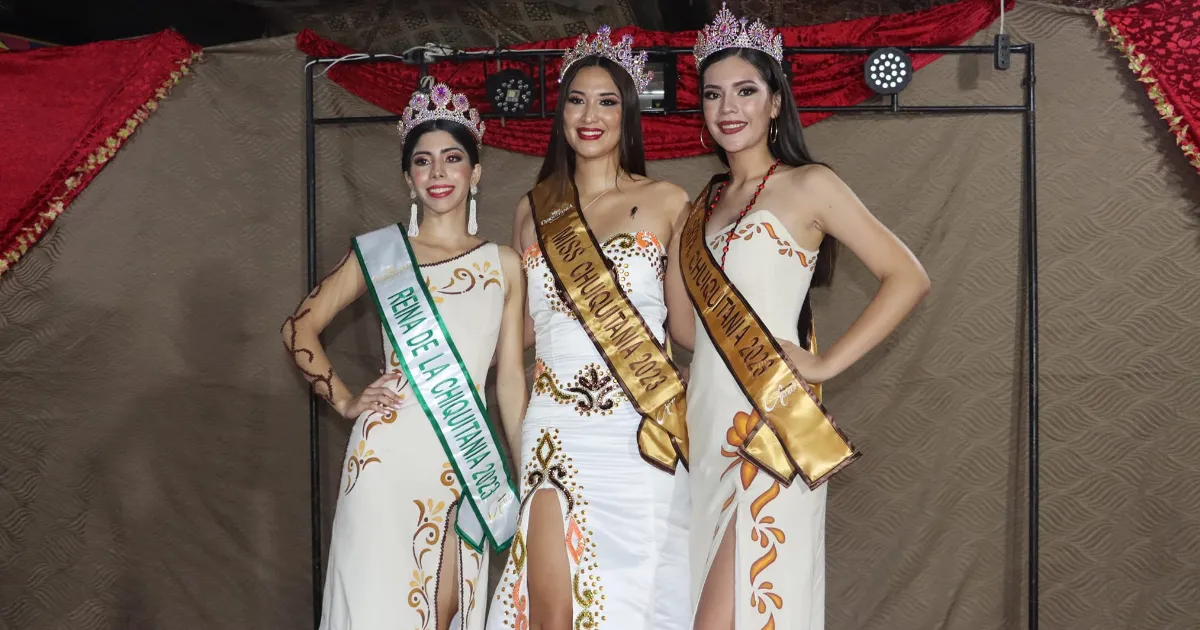Soberanas Miss Chiquitania 2023 (Foto: Miss Chiquitania)