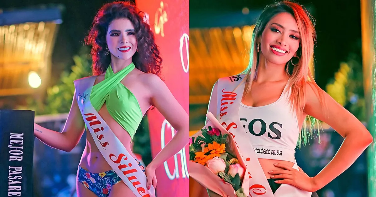 Briseyka Cuéllar y Nathalia Barrón (Foto: Correo del Sur)