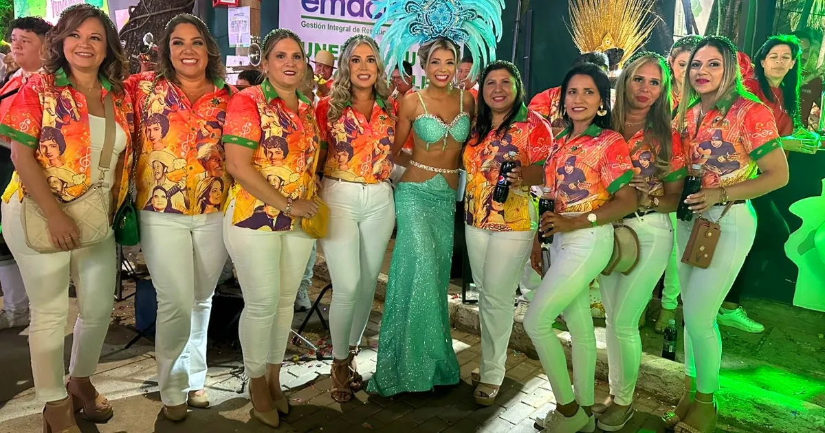 Los Pengas coronadores del Carnaval Cruceño 2025 (Foto: Pengas)