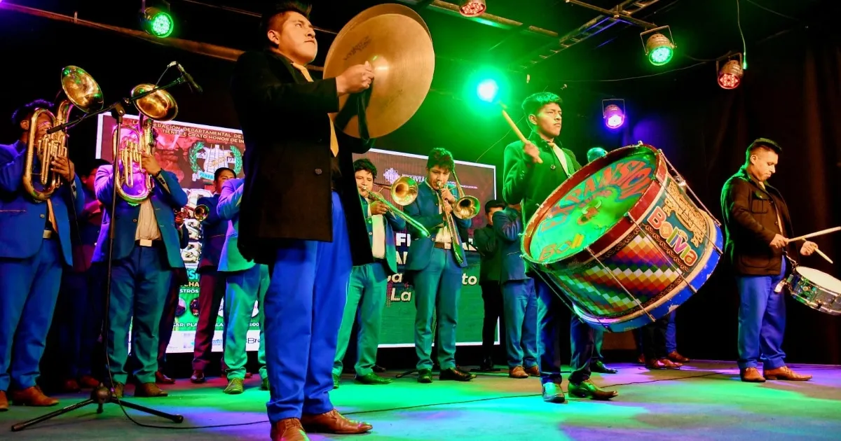 Banda Expansión Bolivia (Foto: Ministerio de Culturas)