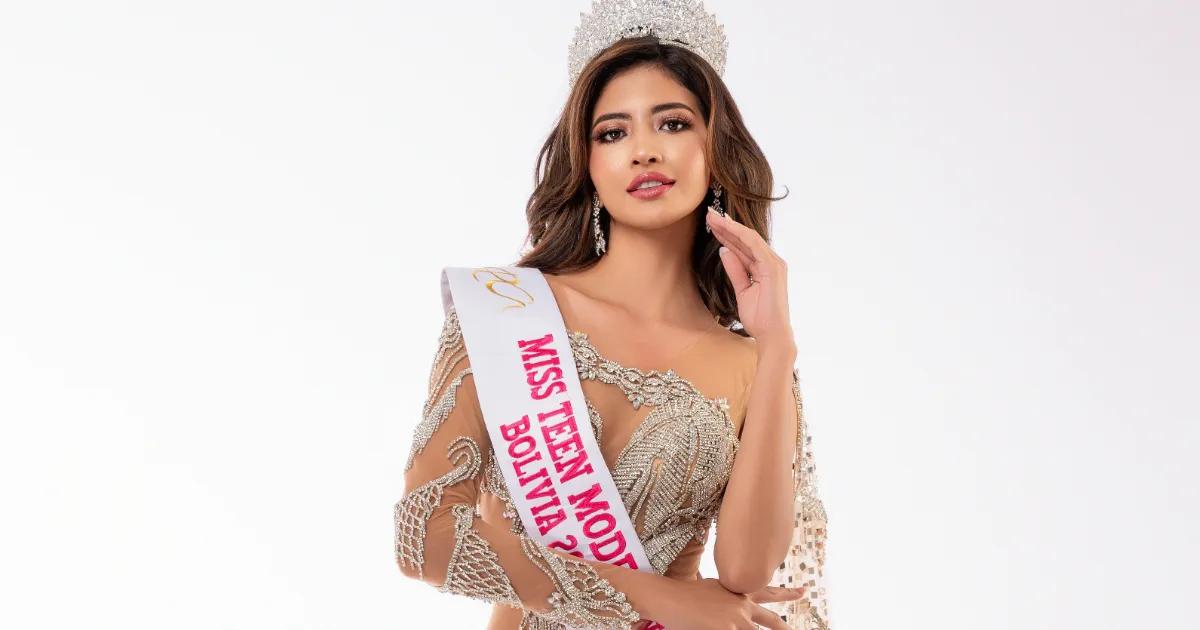 Karla Leverenz, Miss Teen Bolivia 2023 (Foto: David Condori)