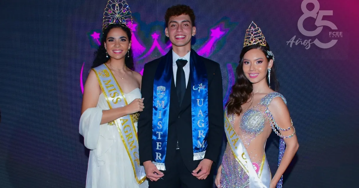 Miss, Míster y Señorita UAGRM 2024 (Foto: FCEE)