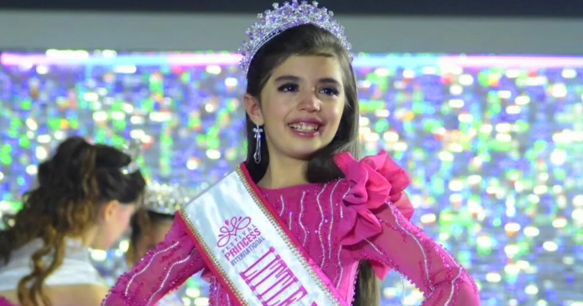 Emilia Díaz, Miss Little Beauty Internacional 2024 (Foto: MBC)